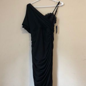 Black cocktail dress